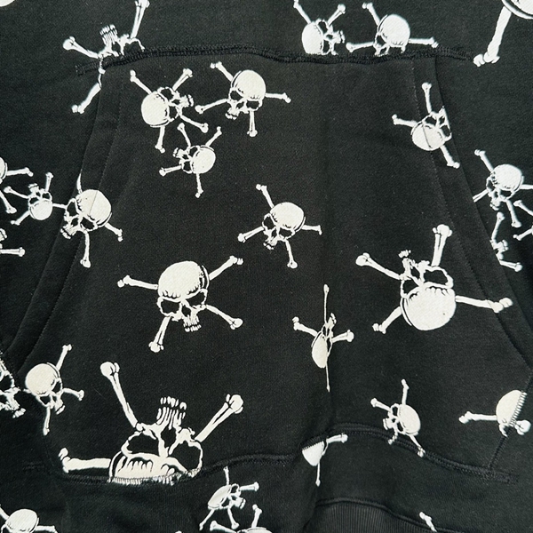 ブランドパーカー角部分ディテール